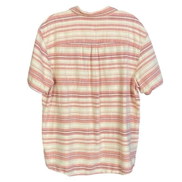 Marine Layer Stretch Selvage Stripe Shirt Men's Large - Picture 3 of 7